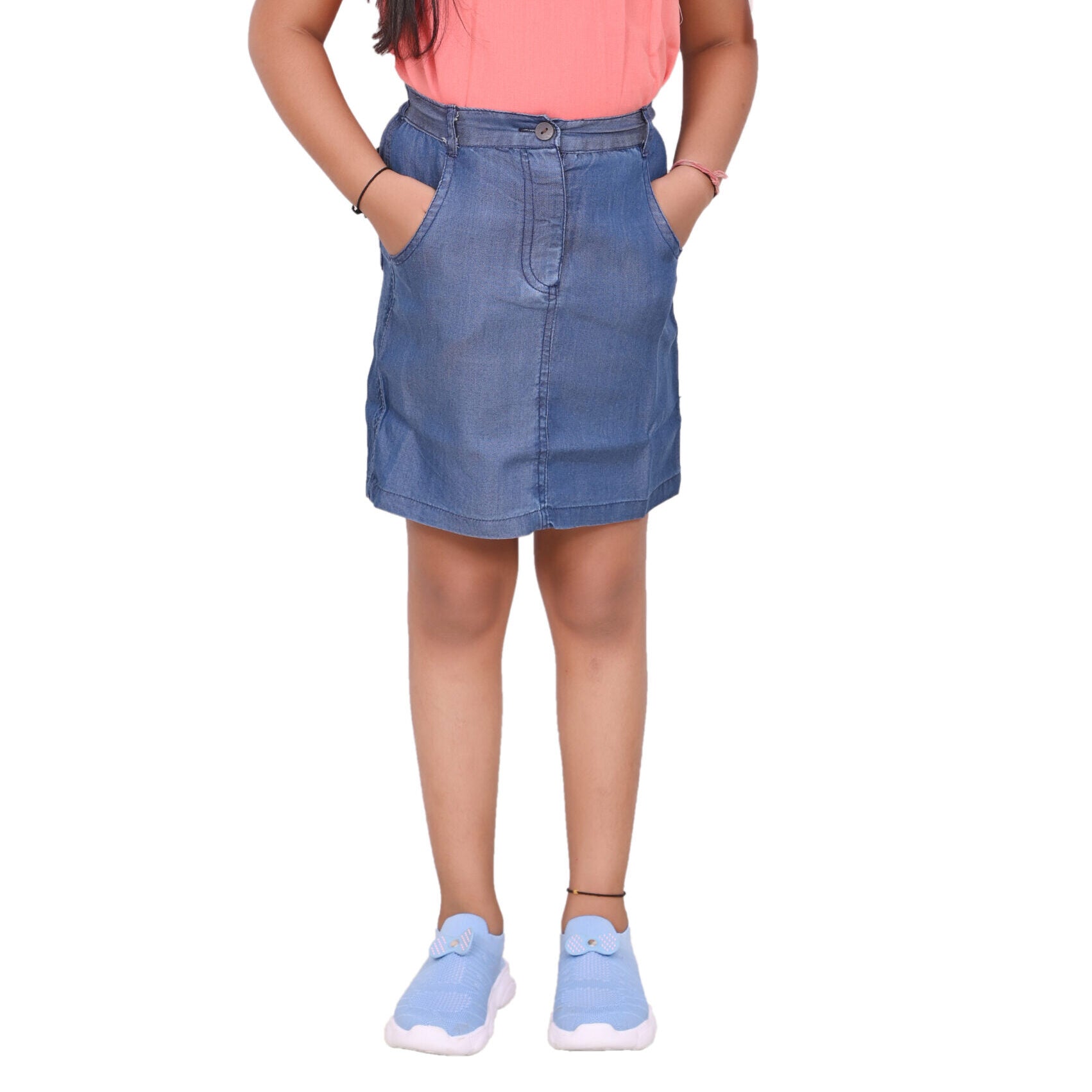 Kids Skirts for Girls - Blue