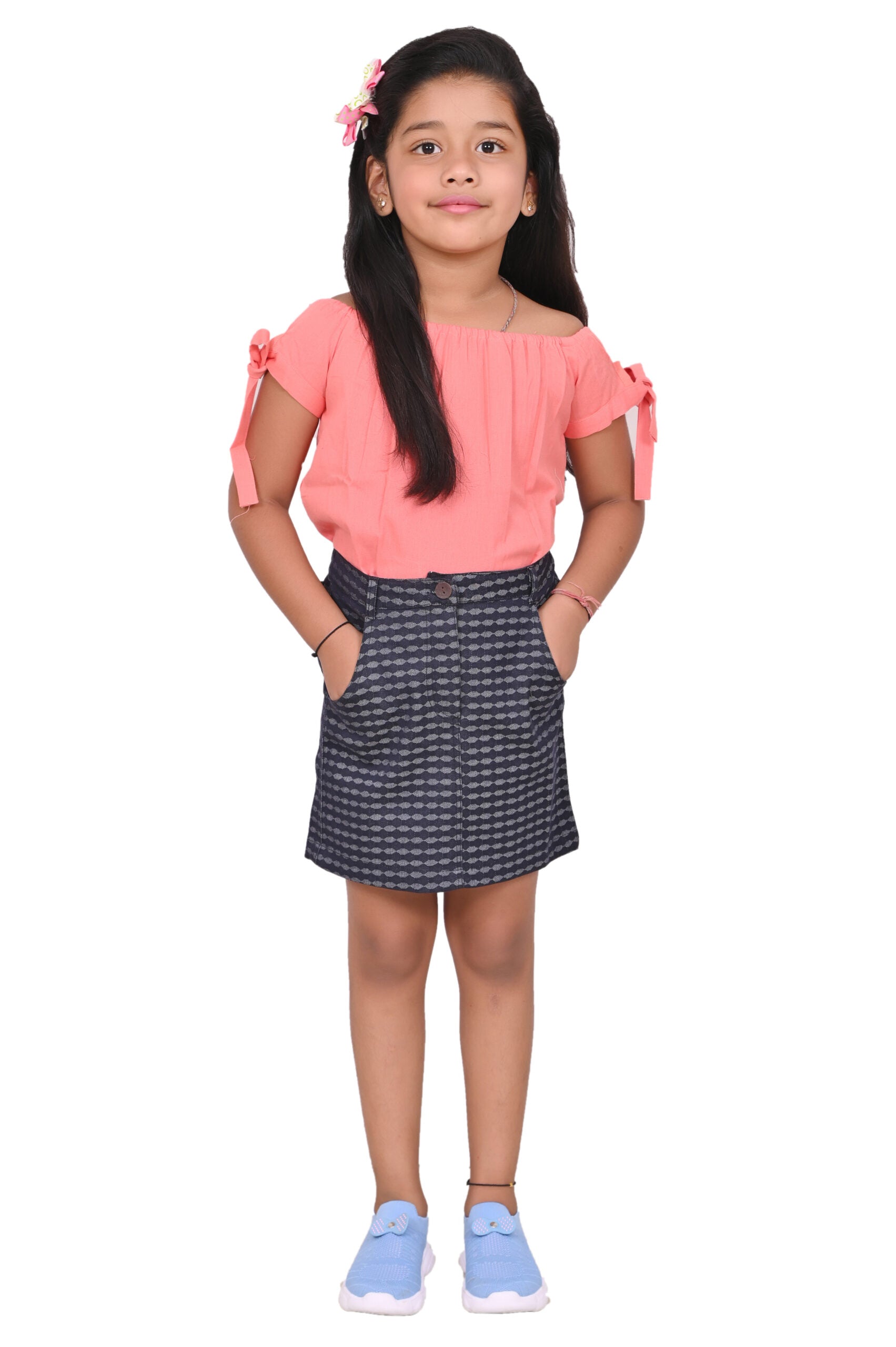 Kids Skirts for Girls - Black