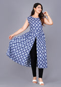 Sleeveless Dresses for Women - Blue