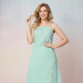 Women Pure Cotton Woman Kurta Sharara Set | Aqua