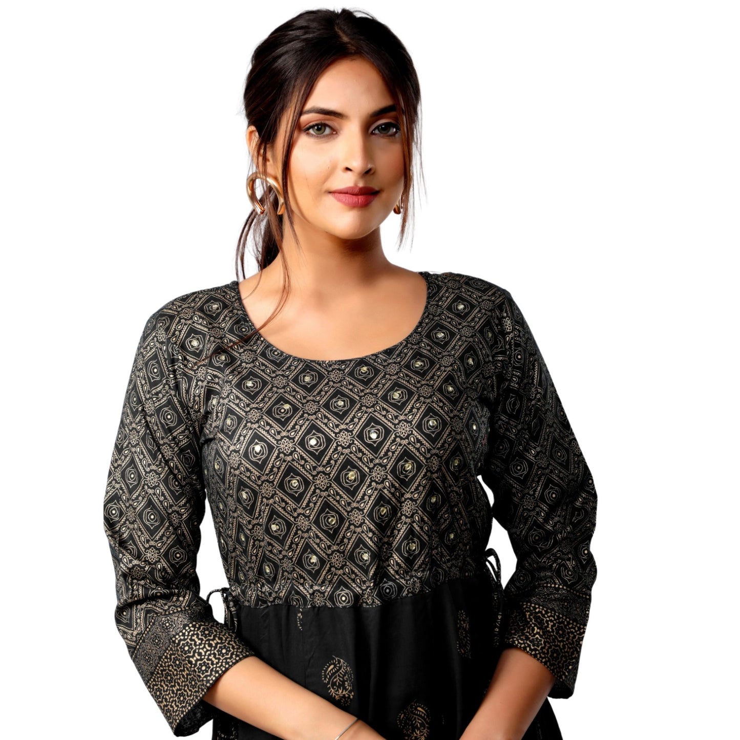 Women’s Rayon Printed Anarkali Kurta