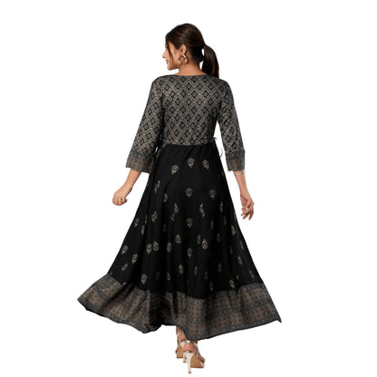 Women’s Rayon Printed Anarkali Kurta