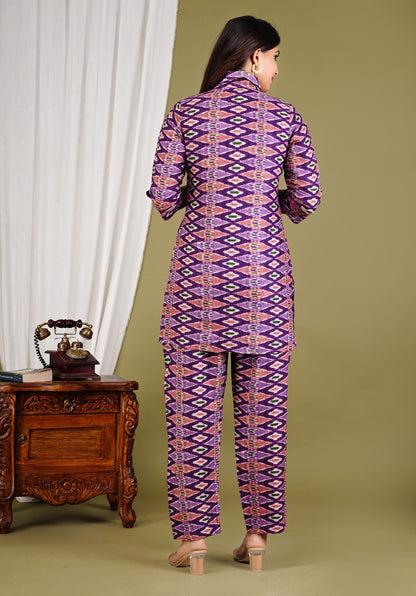 Rayon Printed Co-Ord Set