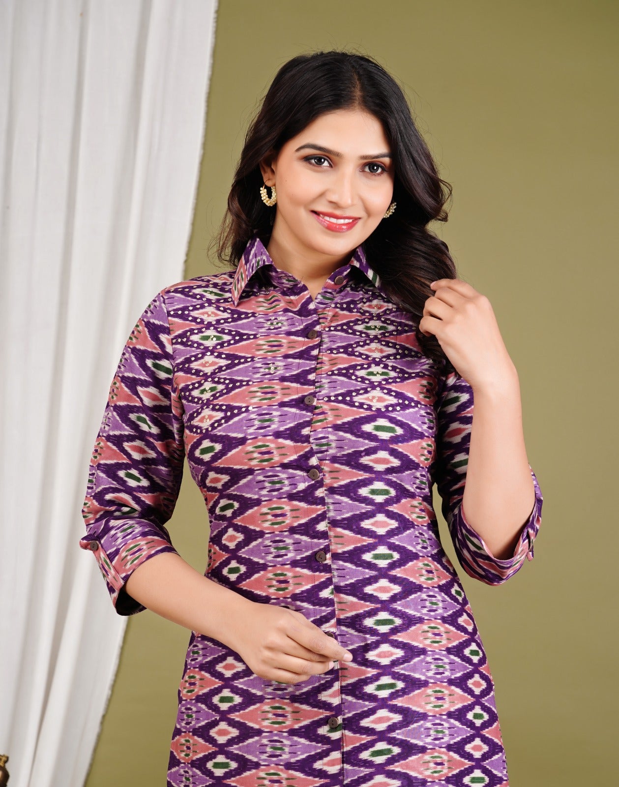 Rayon Printed Co-Ord Set