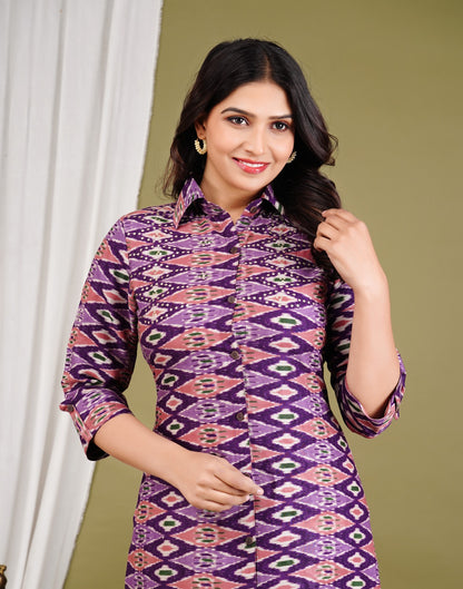 Rayon Printed Co-Ord Set