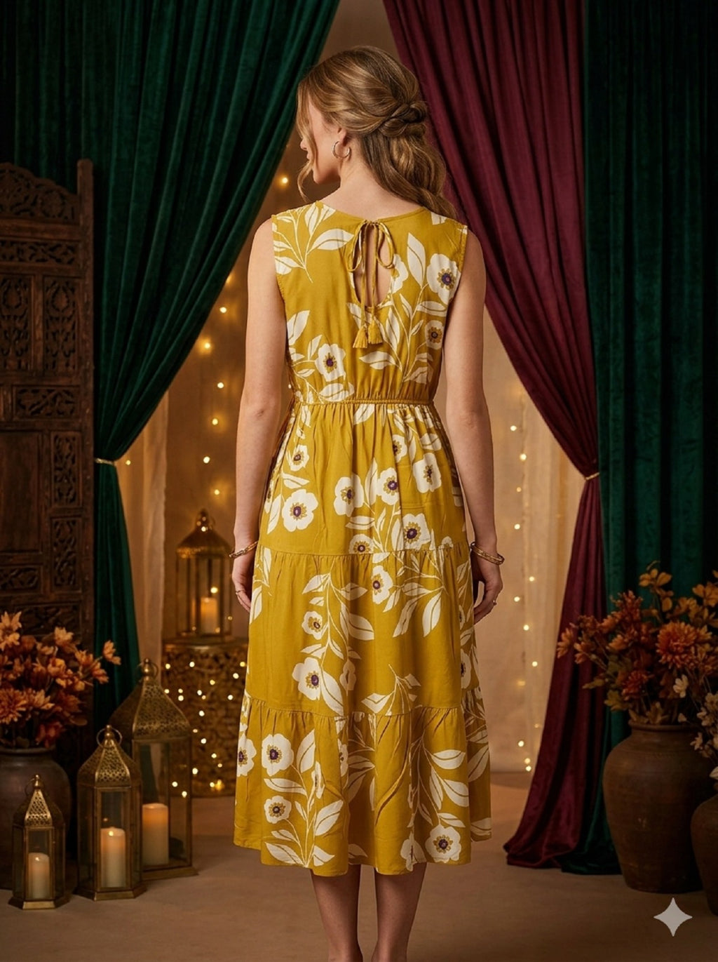 Floral Print Dress for women | CLOTH BITES
