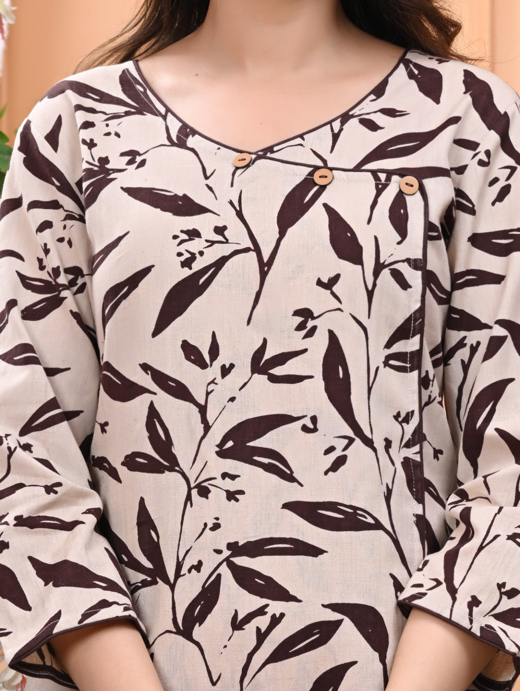 Rayon Floral Co-ord Set