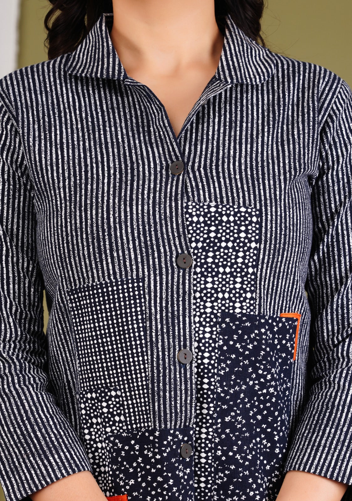 Women Printed Relaxed Fit Cotton Shirt