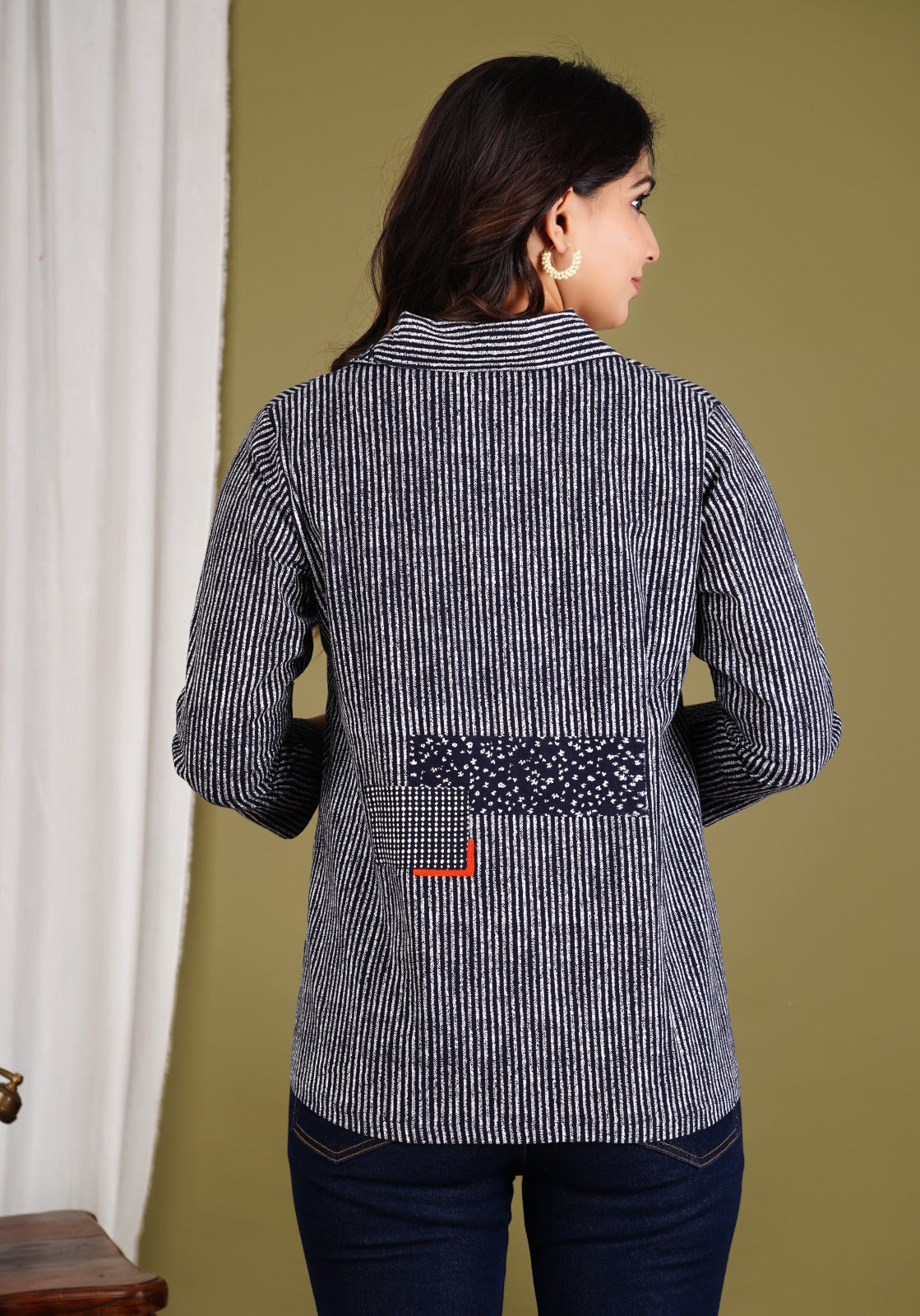 Women Printed Relaxed Fit Cotton Shirt