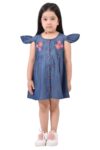 Frock Kids Dress for Girls | Pink Flower