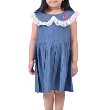 Frock Kids Dress for Girls | White Border