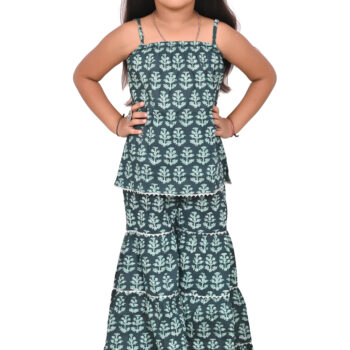 Traditional Dress for Girls - Cotton Green