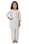 Kurta Pant Traditional Dress for Girls - Rayon Gray