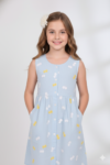 Cotton Long Frocks for Kids Girls | Butterfly Print