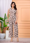 Pure Cotton Tunics Top With Palazzo Co-ord Set for Women | Grey